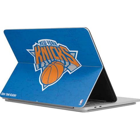 NBA New York Knicks Distressed Surface Laptop Studio Skin
